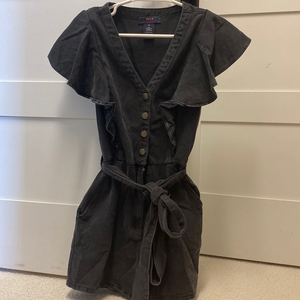 Denim romper - Picture 2 of 6